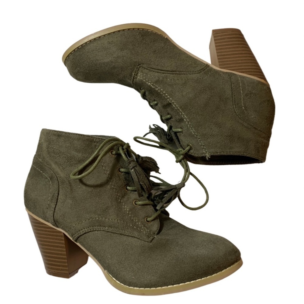 Charles Albert New York Vegan Suede Booties